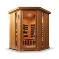 4-Person Cedar Corner Infrared Sauna