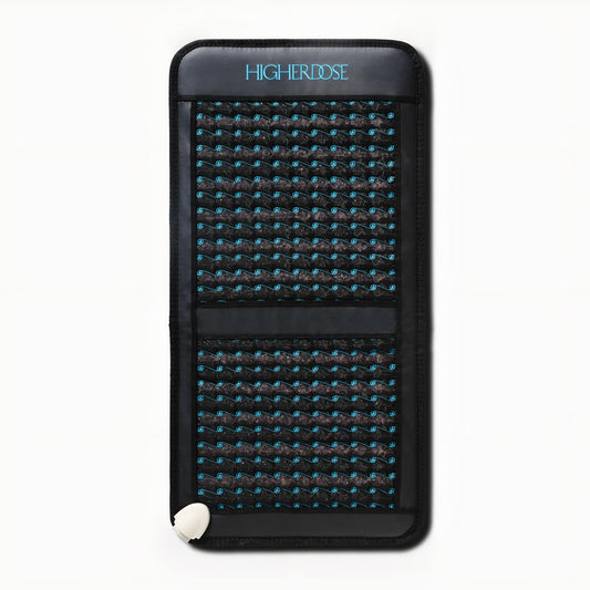 PEMF Infrared Go Mat | 39" x 19.5" | Crystal Layer | Compact Therapy Mat