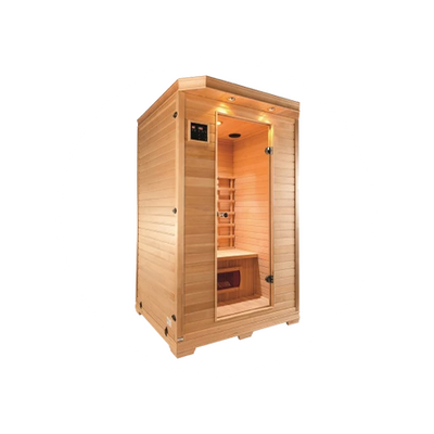 2-Person Infrared Sauna Cabin | IR-A + Ionizer