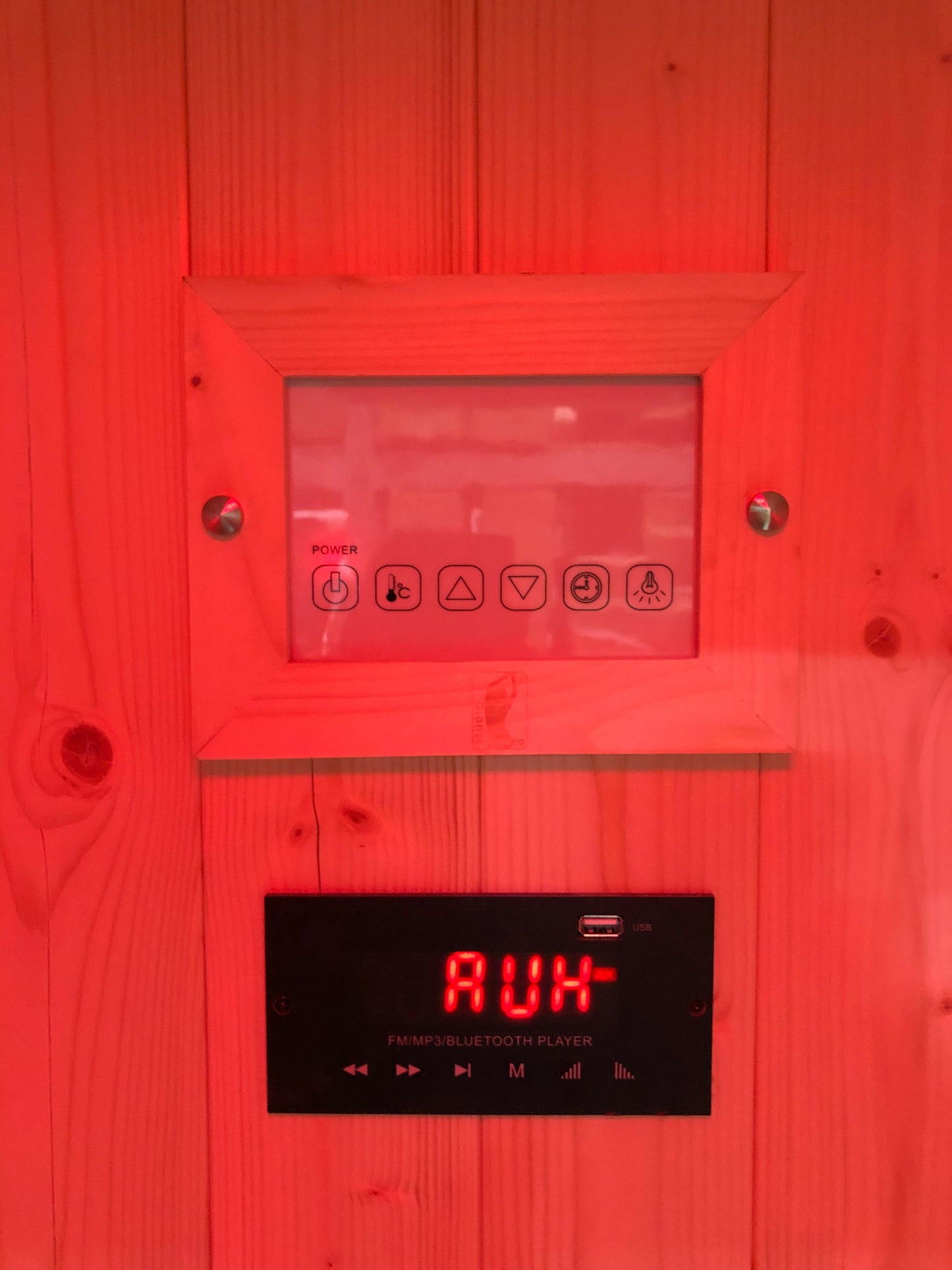 3-Person Pine Wood Infrared Sauna Cabin | IR-A + Ionizer