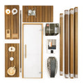 Carbon Smart Saunas - 6' x 6' x 8' - by Finnish Sauna Builders