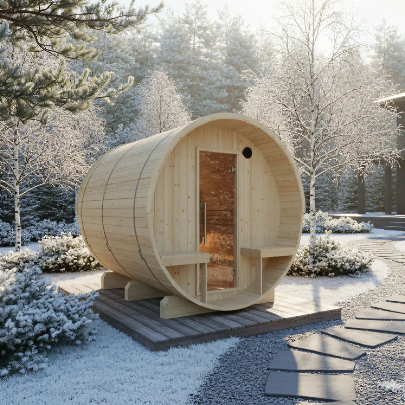 Finnish Sauna Builders - Barrel Saunas