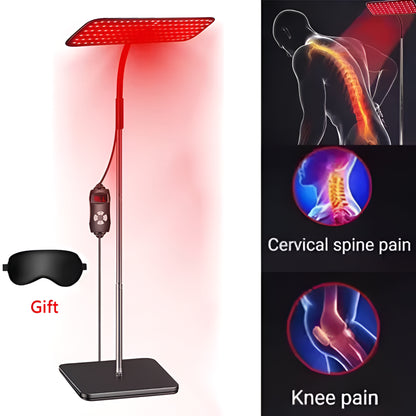 660Nm &850Nm near Infrared Light Device 25W LED Red Light Therapy Lamp with Stand Facial Skin Care for Relief Muscle Joint Pain